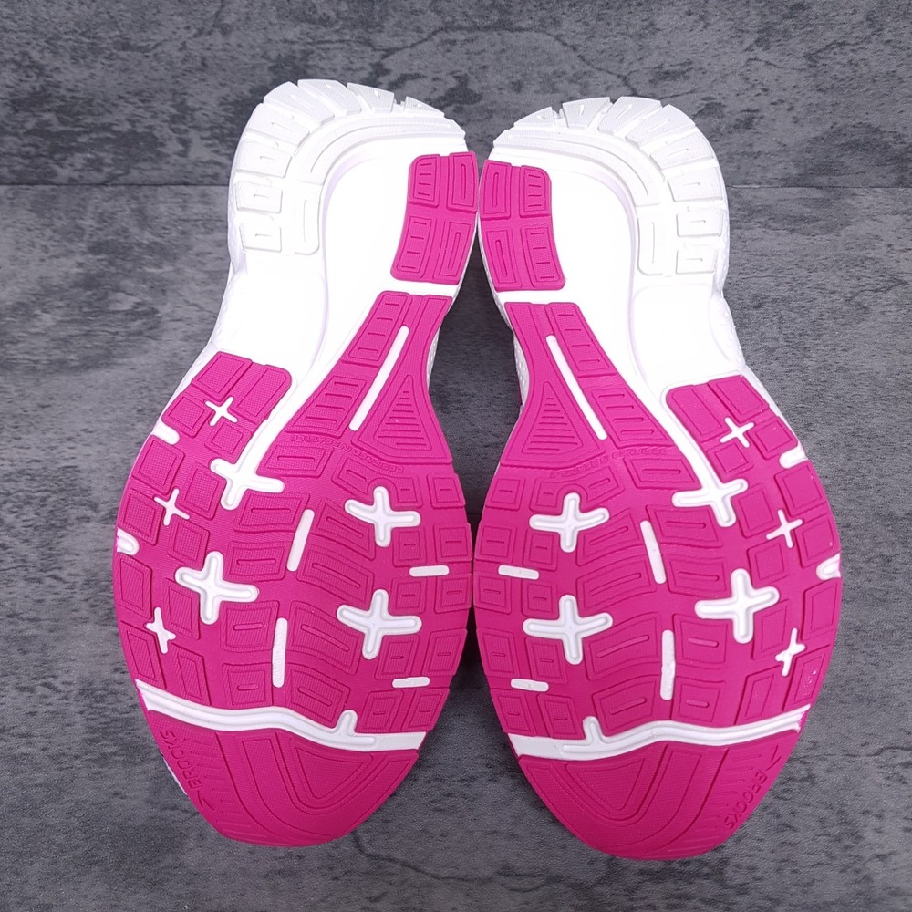BROOKS Trace 4 Hero Medical Nurse Running Shoes Womens 8.5 B White Pink No Lid - Picture 5 of 7